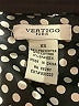 Vertigo Paris Polka Dots Purple Brown Trenchcoat Size XS - photo 6