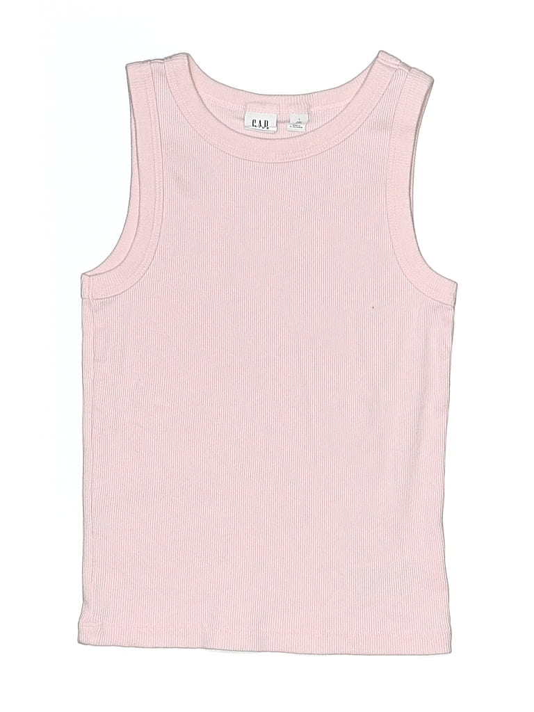 Pre-owned Gap Kids' Sleeveless T-shirt In Pink