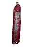 JS Collections 100% Nylon Floral Red Cocktail Dress Size M (estimated) - photo 5