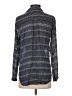 Bella Dahl Stripes Gray Long Sleeve Blouse Size S - photo 2
