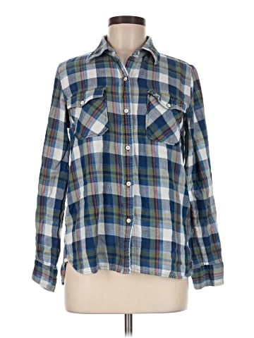 Current/Elliott Long Sleeve Button-Down Shirt (view 1)