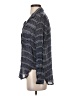 Bella Dahl Stripes Gray Long Sleeve Blouse Size S - photo 5