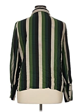 Eva Mendes by New York & Company Long Sleeve Blouse (view 2)