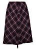 Style&Co Argyle Burgundy Formal Skirt Size 6 - photo 1