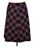 Style&Co Argyle Burgundy Formal Skirt Size 6 - photo 2