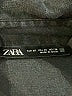 Zara 100% Linen Black Long Sleeve Button-Down Shirt Size XS - photo 7
