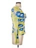 Ganni 100% Polyamide Yellow 3/4 Sleeve Blouse Size EU 34 / US 4 - photo 4