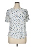 41Hawthorn Blue Short Sleeve Blouse Size XL - photo 1