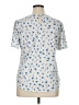 41Hawthorn Blue Short Sleeve Blouse Size XL - photo 2