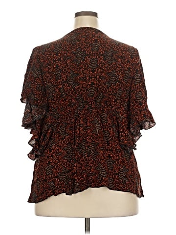 Haptics Short Sleeve Blouse (view 2)