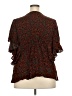 Haptics Brown Short Sleeve Blouse Size 3X  - photo 2