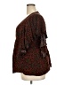 Haptics Brown Short Sleeve Blouse Size 3X  - photo 5