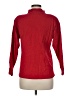 CAMBRIDGE 100% Cotton Red Long Sleeve Turtleneck Size M - photo 2