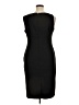 Kasper Solid Black Cocktail Dress Size 14 - photo 2