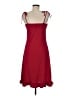 Express 100% Polyester Solid Burgundy Cocktail Dress Size 9 - 10 - photo 2
