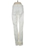 7 For All Mankind Metallic Ivory Jeans Size 27 waist - photo 2