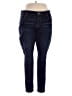 CAbi Solid Blue Jeans Size 16 - photo 1