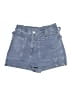 Zara Blue Denim Shorts Size 6 - photo 1