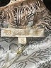 Gold Hawk Silver Sleeveless Blouse Size S - photo 7