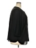 NYDJ 100% Polyester Black 3/4 Sleeve Blouse Size 2X - photo 4