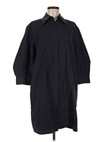 Lafayette 148 New York 3/4 Sleeve Button-Down Shirt (view 1)