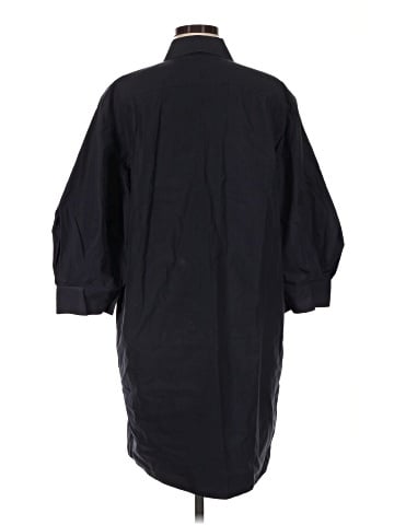 Lafayette 148 New York 3/4 Sleeve Button-Down Shirt (view 2)