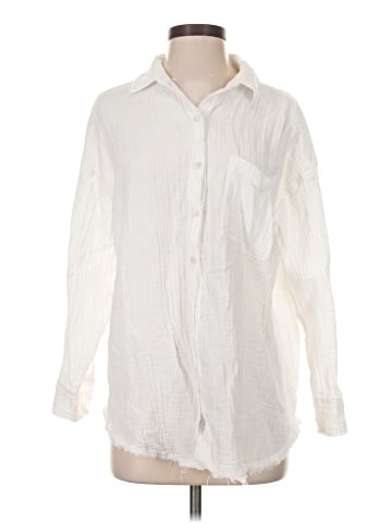 Aerie Long Sleeve Button-Down Shirt (view 1)