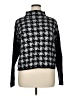 Ann Taylor Houndstooth Black Turtleneck Sweater Size XL - photo 1