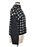 Ann Taylor Houndstooth Black Turtleneck Sweater Size XL - photo 4