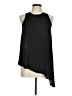 ASOS 100% Polyester Black Sleeveless T-Shirt Size 6 - photo 1