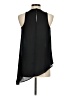 ASOS 100% Polyester Black Sleeveless T-Shirt Size 6 - photo 2