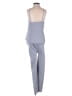 Hatch Solid Gray Jumpsuit Size XL Maternity (4) - photo 2