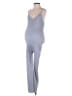 Hatch Solid Gray Jumpsuit Size XL Maternity (4) - photo 1