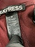 Express Solid Burgundy Dress Pants Size M - photo 7
