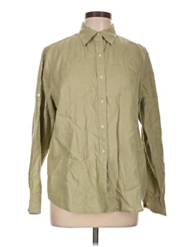 Lauren by Ralph Lauren Long Sleeve Button-Down Shirt (view 1)