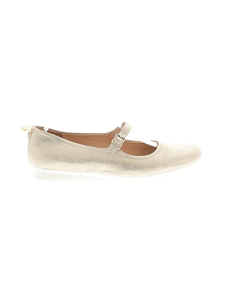 Pre-owned Dr. Scholl's Flats In Ivory