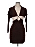 Misha Solid Brown Cocktail Dress Size 6 - photo 1