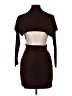 Misha Solid Brown Cocktail Dress Size 6 - photo 2