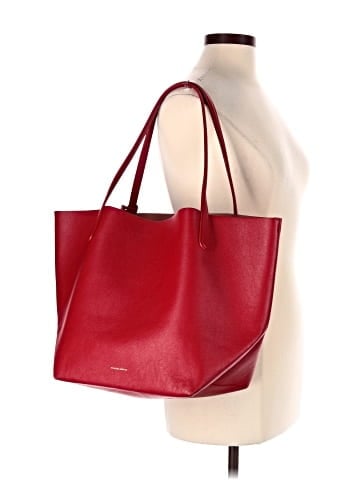 Mansur Gavriel Leather Tote (view 2)