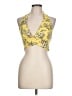 Almost Famous Yellow Sleeveless Blouse Size L - photo 1