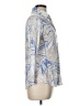 David Cline Blue 3/4 Sleeve Blouse Size L - photo 4