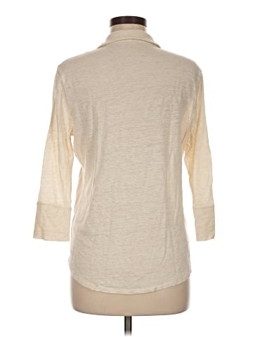 J. McLaughlin 3/4 Sleeve Button-Down Shirt (view 2)
