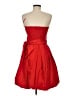 Zara Basic 100% Viscose Red Cocktail Dress Size M - photo 2