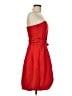 Zara Basic 100% Viscose Red Cocktail Dress Size M - photo 4