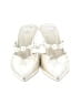 Dolce Vita Metallic Silver Heels Size 5 1/2 - photo 2