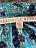 Veronica Beard 100% Silk Teal Cocktail Dress Size 2 - photo 4