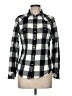 Levi's 100% Cotton Checkered-gingham Black Long Sleeve Button-Down Shirt Size M - photo 1