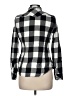 Levi's 100% Cotton Checkered-gingham Black Long Sleeve Button-Down Shirt Size M - photo 2