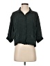 Rag & Bone Green 3/4 Sleeve Button-Down Shirt Size 2 - photo 1