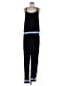Extra Touch Color Block Black Jumpsuit Size 2X - photo 1